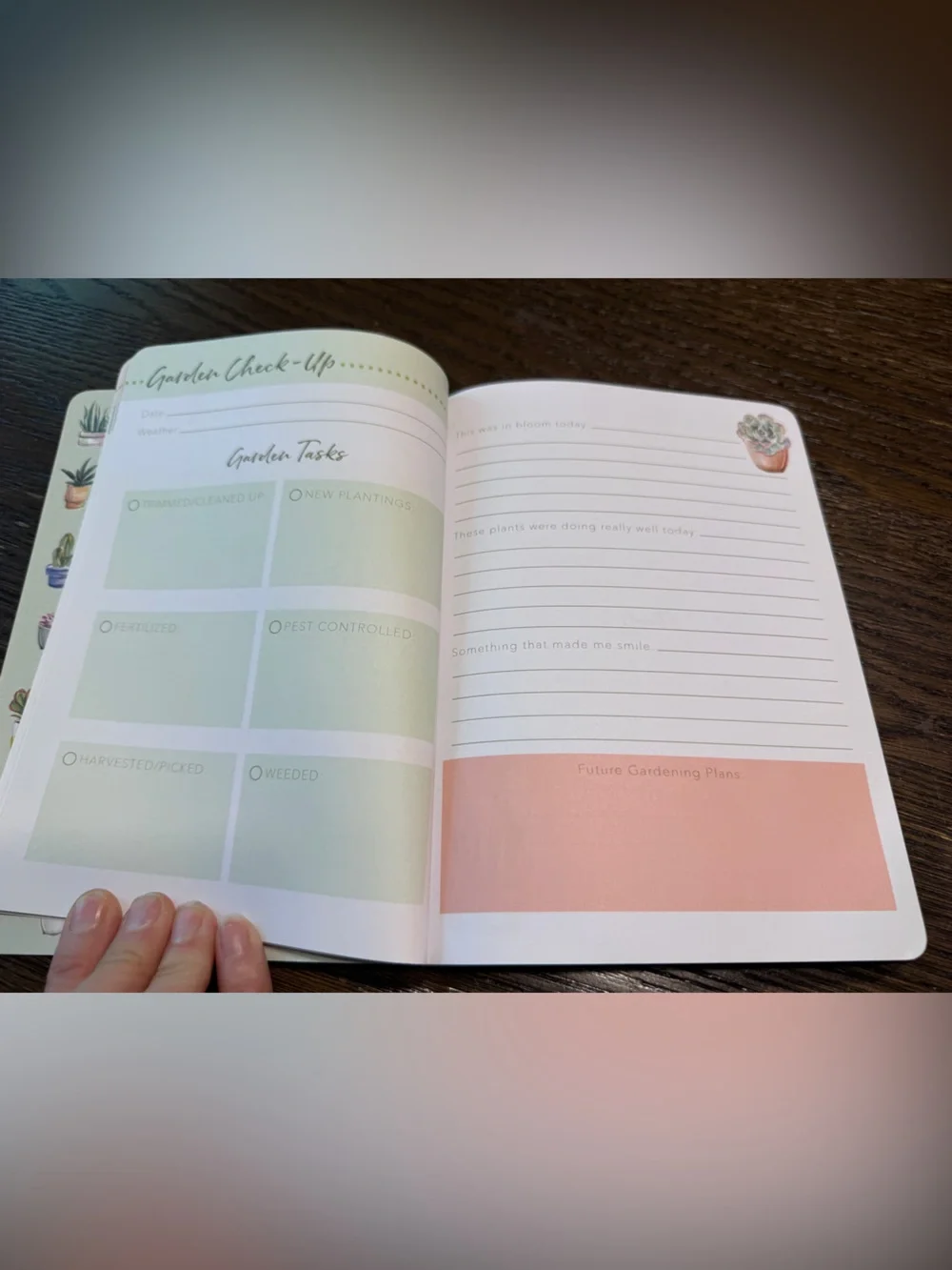 NEW Punch Studio Plants are My Therapy Guided Journal Plant Care Journal